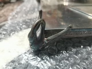 Escribanía Antigua Plata Ley 1.2kg