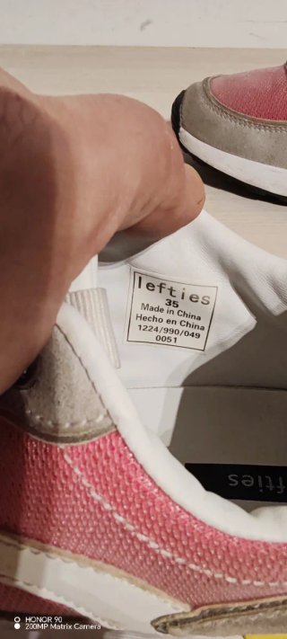 Zapatillas deportivas mujer grises y rosas