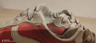 Zapatillas deportivas mujer grises y rosas