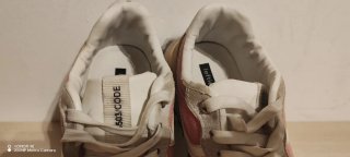 Zapatillas deportivas mujer grises y rosas