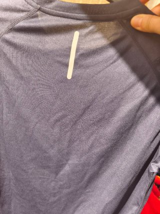 Camiseta técnica azul talla S