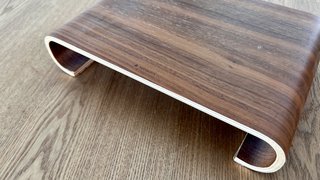 Soporte para monitores - Madera Nogal (29x24x7cm)