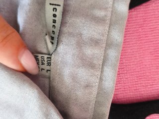 Camisa Manga comprida Cinza