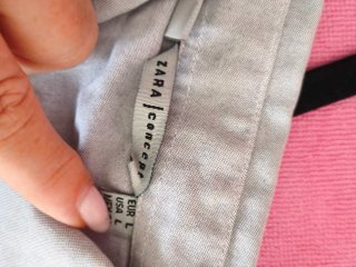 Camisa Manga comprida Cinza