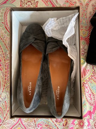 Zapatos Audley grises T40