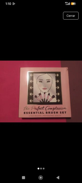 Juego de brochas de maquillaje The Perfect Complex