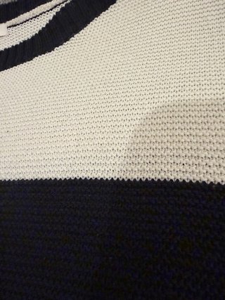 Jersey Verano Rayas Blanco y Negro
