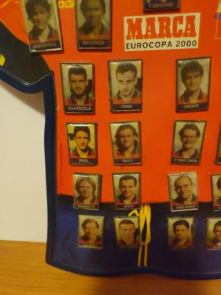 Colección Pins Sel.Español euro 2000- faltan 3 pin