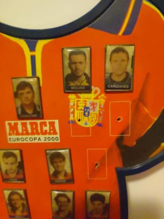 Colección Pins Sel.Español euro 2000- faltan 3 pin