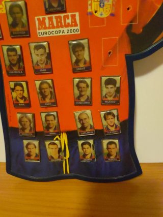 Colección Pins Sel.Español euro 2000- faltan 3 pin