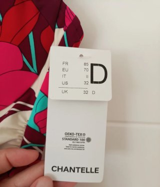 Bañador Chantelle con aros copa EU 70D