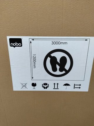 Pizarra  grande borrable marca Nobo. OFERTAZO