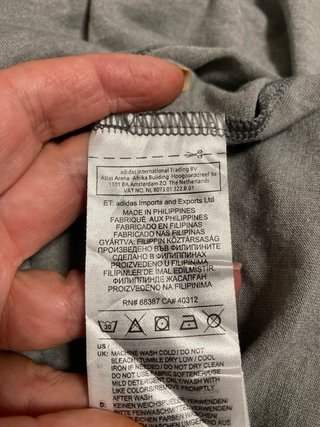 Camiseta Adidas Freelift Gris Manga Corta XL