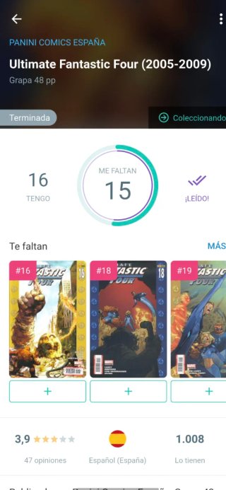 Ultimate fantastic four 16 primeros números