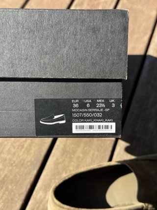 Mocasines Massimo Dutti de ante