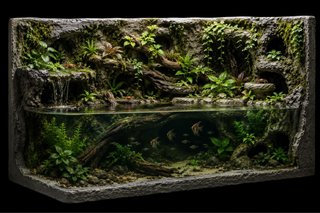 Fondo Terrario/Acuario 3D