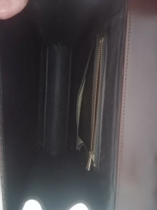 Bolso piel cocodrilo vintage plata