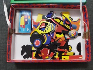 Juego imanes coches Lidl