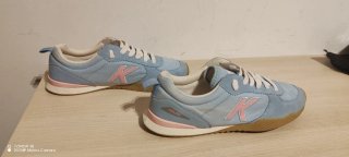 Zapatillas deportivas Kelme mujer azul y rosa