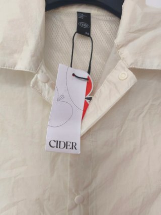 Camisa CIDER tela chubasquero XS