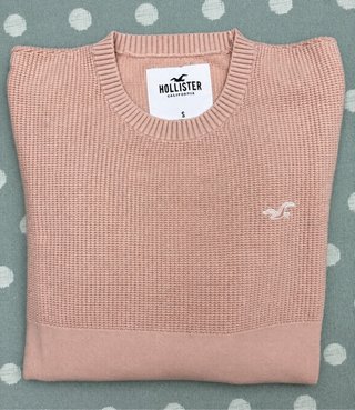 Suéter Hollister Rosa Talla S Caballero