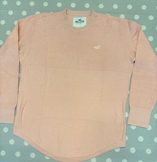 Suéter Hollister Rosa Talla S Caballero
