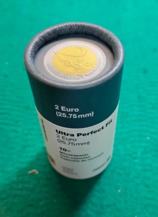 10 Capsule Ultra Perfect Fit per monete da 2 euro
