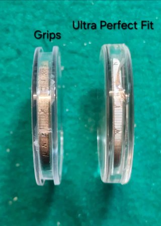 10 Capsule Ultra Perfect Fit per monete da 2 euro
