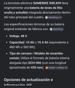 Bicicleta Eléctrica Plegable SAMEBIKE