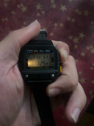 Reloj Casio BM-100WJ Vintage Digital Barometer
