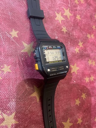 Reloj Casio BM-100WJ Vintage Digital Barometer