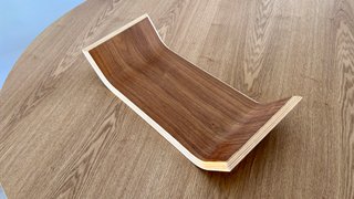 Soporte para monitores - Madera Nogal (51x23x9cm)
