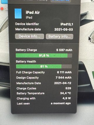 iPad Air 4 64GB Gris + Funda Negra