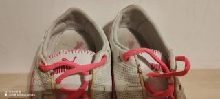Zapatillas deportivas Puma mujer blancas y rosas