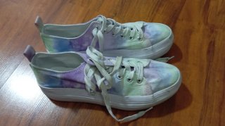 Zapatillas deportivas tie-dye tipo bambas