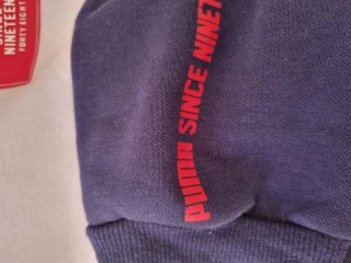 Sudadera Puma Azul y Blanca