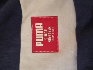 Sudadera Puma Azul y Blanca