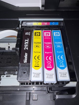 Pack Epson 29XL + líquido limpiador