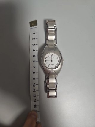 Reloj Louis Valentin Unisex Plata/Blanco