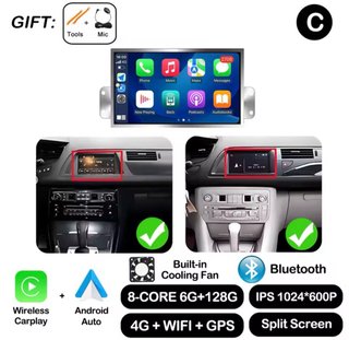 Pantalla CarPlay, para Citröen C5