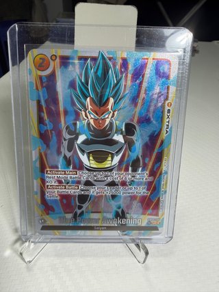 Carta Dragon Ball Fusion World - Vegeta Winner