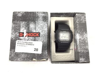 reloj pulsera unisex casio gw-5000u