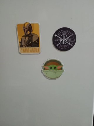 Imanes Star Wars Mandalorian/Baby Yoda