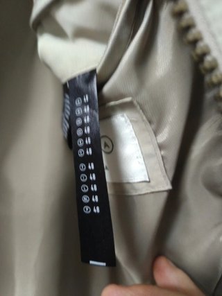 Cazadora bomber microfibra hombre beige