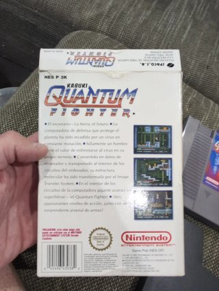 Kabuki Quantum Fighter. NES. PAL Esp