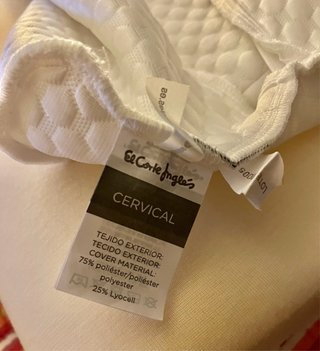 Almohada viscoelástica ergonómica El Corte Inglés