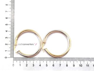argollas oro 18k