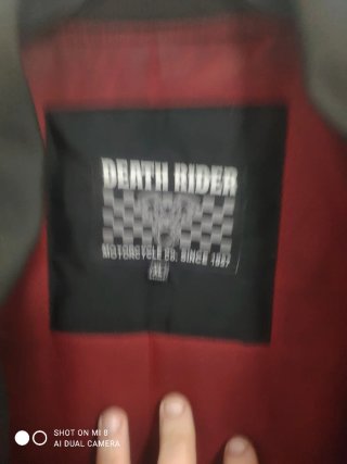 Chaqueta Bomber Death Rider Talla XL