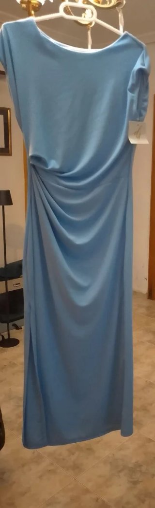 Vestido de licra L/XL azul