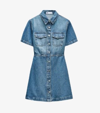 Vestido vaquero Zara